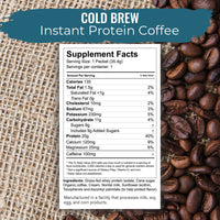 COLD BREW Instant Protein Coffee