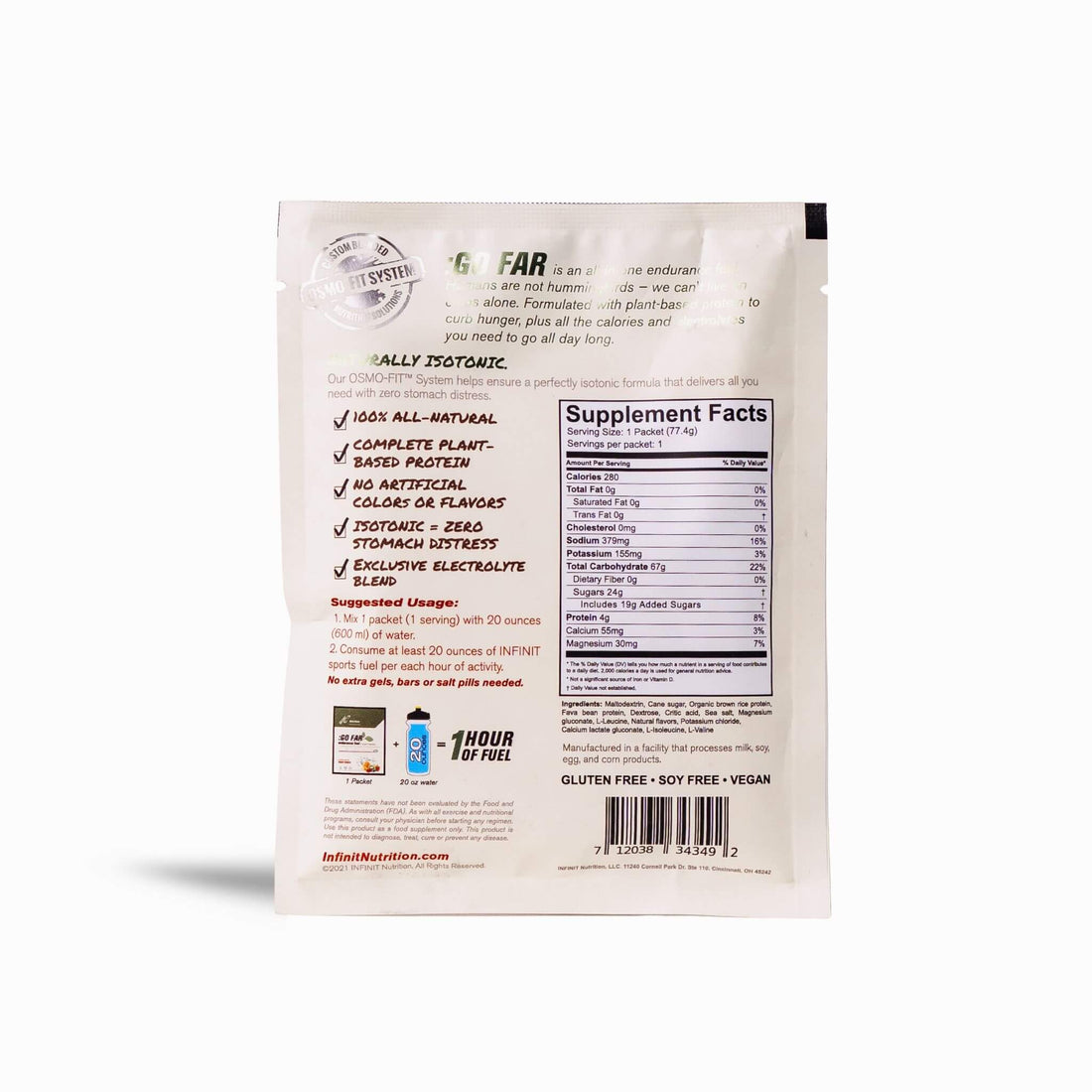 :GO FAR Endurance Fuel + Plant Protein